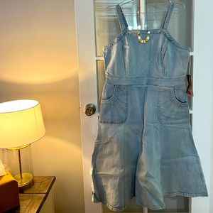 Eva Mendes Denim Dress